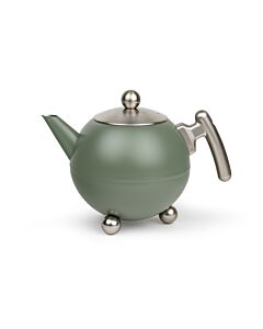 Teekanne Duet Bella Ronde 1,2L armeegrün