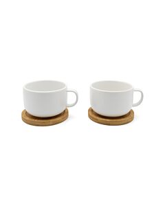 Teetasse Umea 250ml weiß 2er-Set