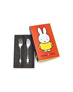 Kinderbesteck 2-teilig Miffy Edelstahl