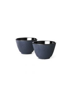 Teebecher Xilin Gusseisen blau 2er-Set