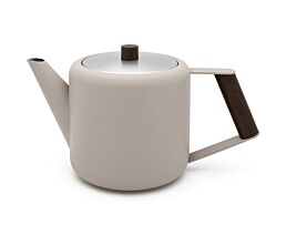 Teekanne Duet Boston 1,1L beige braun