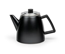 Teekanne Duet Odense 1,1L schwarz matt