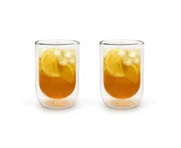 Doppelwandiges Glas 290ml 2er-Set